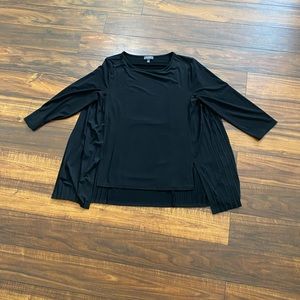 M The Limited Hi/Low 3/4 Sleeve Tunic Top